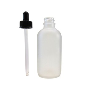 Reasonable price for Glass Pump Bottle – MBK Packaging 120ml Frost Glass Bottle with Metal Lid for Bubble Bath – Menbank