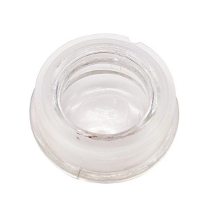 MBK Packaging 120ml Clear Glass Jar with Dome Glass Lid