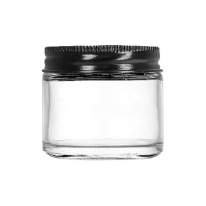 2oz-Clear/Amber-Straight-Sided-Glass-Jar