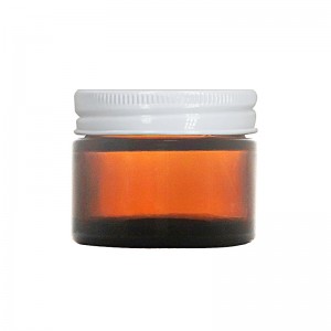 2oz-Clear/Amber-Straight-Sided-Glass-Jar