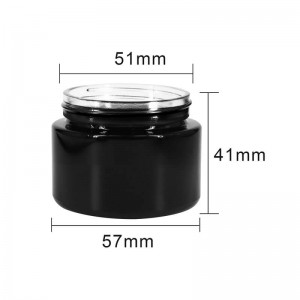 30g 50g Matte Frosted Glass Jar with Box | Multicolor Cream Container Set | Luxury Skincare Packaging OEM