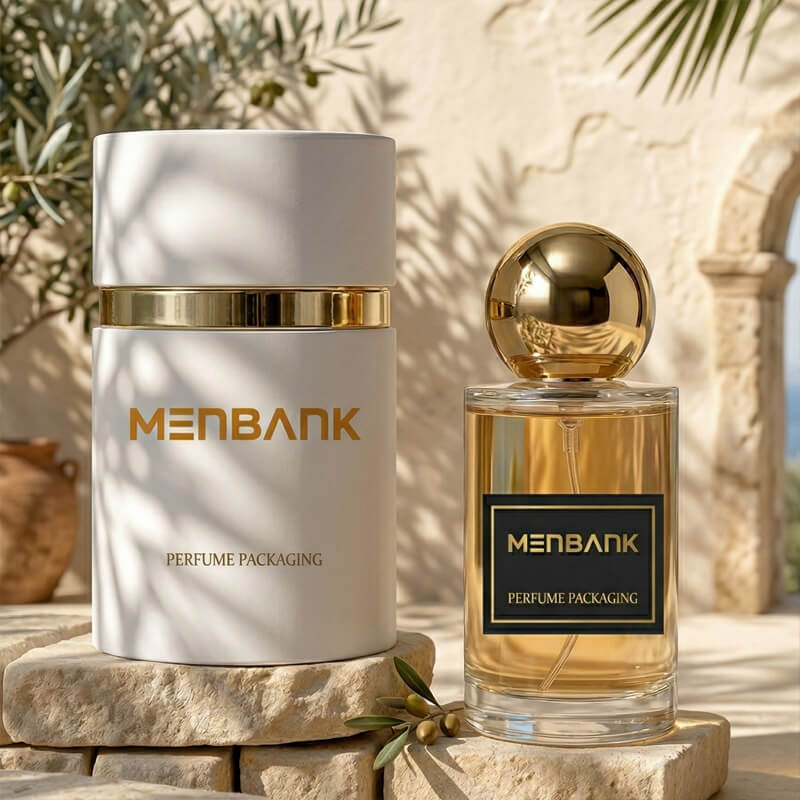 30ml Luxury Round Glass Perfume Bottles With Box