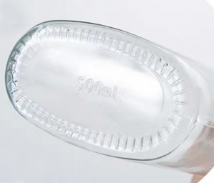 flask glass bottle for cold brew coffe with aluminum lid