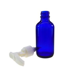 2OZ 60ml Cobalt Blue Glass Bottle with Glass Dropper