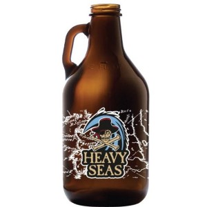 32 oz Amber Glass Growler