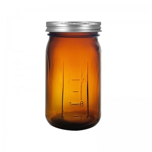 32oz-Amber-Mason-Jar-Perfect-for-Home-Storage-Food-Container