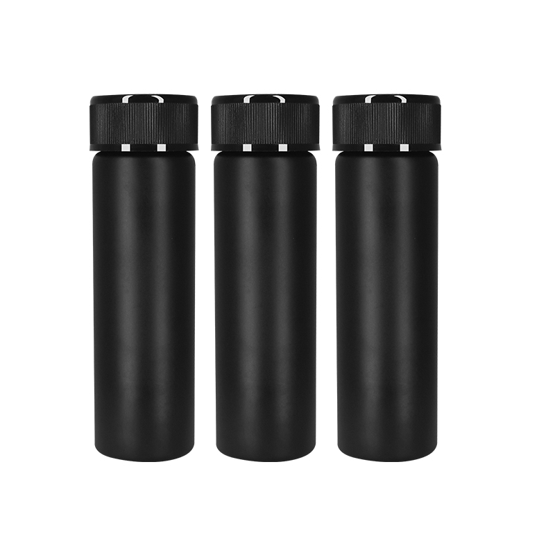 Sprayed-Black-CR-Glass-Pre-roll-Tube-with-Lid Featured Image