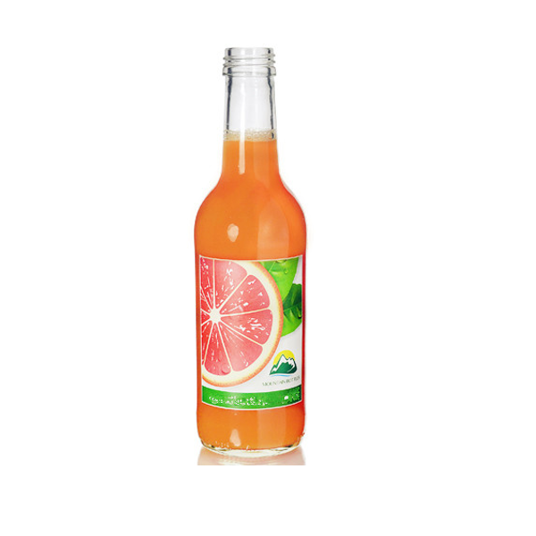 OEM/ODM Factory Lampshade - 330ml Clear Glass Mountain Drinking Bottle with Screw Top – Menbank