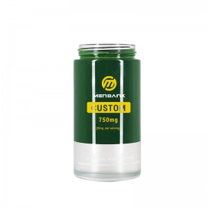 Logo Printed 6OZ Glass Jar with CR Lid