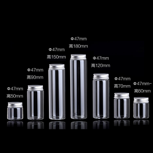 Borosilicate Glass Candy Jar with Metal Lid
