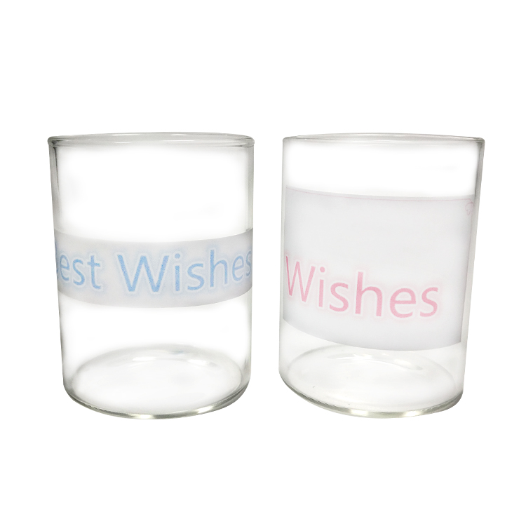 Good quality 70/86 Plastic Mason Jar Lid - MBK Packaging 250ml Cyliner Pryex  Wide Mouth Glass Tube Candle Jar – Menbank