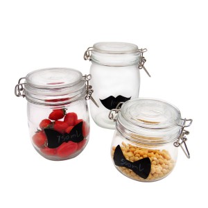 1L Glass Canning Preseve Jar Set – Menbank