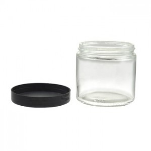 MBK 5OZ Clear Cannabis Glass Jar – Menbank