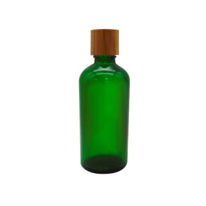 MBK 100ml Green Glass Bottle with Metal Perfum Pump factory – Menbank