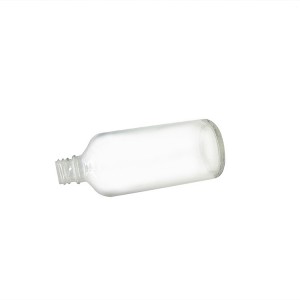 OEM Customized Pint Glass Jar – MBK 100ml Flint Glass Oil Bottle with Gold Lid – Menbank
