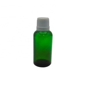 MBK Green Glass Dropper Bottle with Lid – Menbank