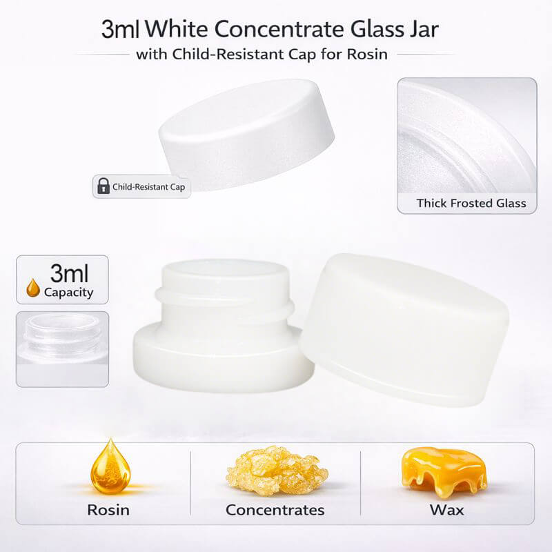 3ml White Glass Container (1)