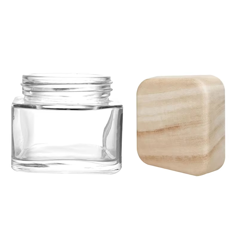 3oz Square Glass Container with Child Resistant Cap Featured Image
