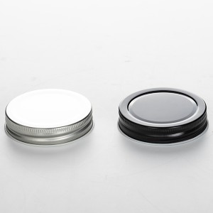 70mm Regular mouth Mason Jar Lid with Plastisol liner