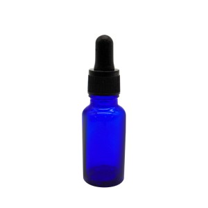 MBK 20ml Cobalt Blue Glass Bottle for Essential Oil