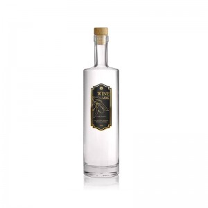 CENTURIO Flint Cork (BT) 500mL Glass Spirit Bottle with T-Cork