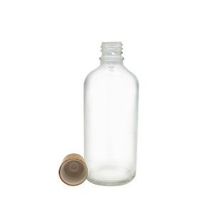 Cheapest Price Mini Glass Jar – MBK 100ml Flint Glass Oil Bottle with Gold Lid – Menbank