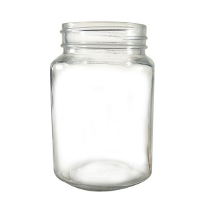 400ML Regular Square Glass Mason Jar with Wooden Lid – Menbank