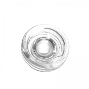 5g Thick Base Round Glass Container for Lip-Cream