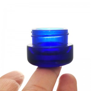 5ml Round Bottom Cobalt Blue Glass Concentrate Jar for Dab Wax