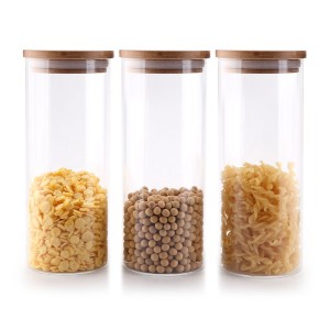 China Storage Heat Resistant Stash Glass Conatiner