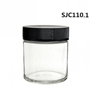 3OZ 4OZ Glass Jars for Packaging Cannabis Flower