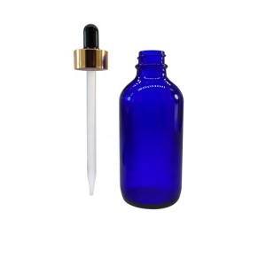 4OZ Cobalt Blue Glass Bottle with Fine Mist Sprayer – Menbank