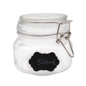 China Supplier Storage Glass Clip Jar 500ml airtight – Menbank