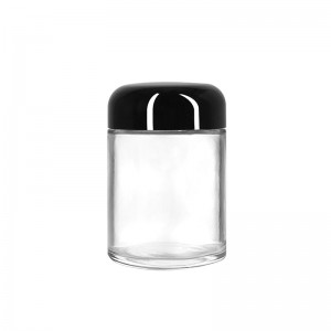 4oz/7g-Straight-Sided-Cannabis-Flower-Jar-with-Dome-Lid
