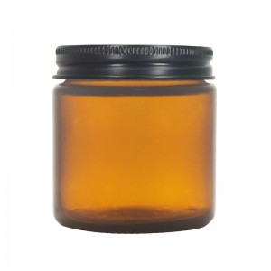 4oz-Clear/Amber-Straight-Sided-Glass-Jar