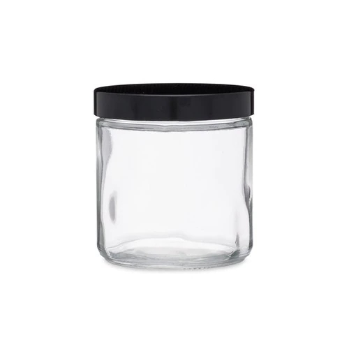 MBK Packaging 16oz clear straight side glass jar with Lid Featured Image
