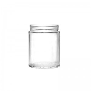 6oz Eco Friendly Childproof Glass Jar with Colorful Lid For Cannabis Industry