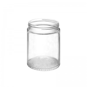 6oz Eco Friendly Childproof Glass Jar with Colorful Lid For Cannabis Industry