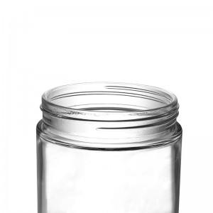 500ml/0.5L-Wide-Mouth-Big-Glass-Jar-with-Colorful-Lid-For-Storage