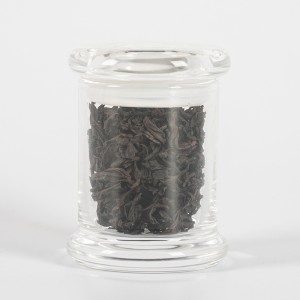 2.5OZ Libbey Cylinder Glass Candle Jar with Glass Lid