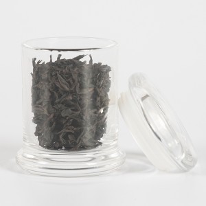2.5OZ Libbey Cylinder Glass Candle Jar with Glass Lid