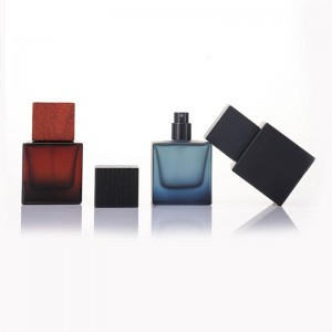 50ml Square Perfume Bottle | Custom Glass Fragrance Packaging for OEM & Private Label