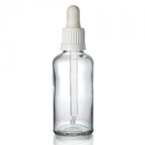 MBK 50ml Clear Glass Oil Bottle with Screw Top – Menbank