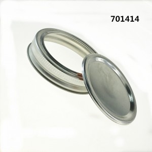 70mm Regular mouth Mason Jar Lid – Menbank