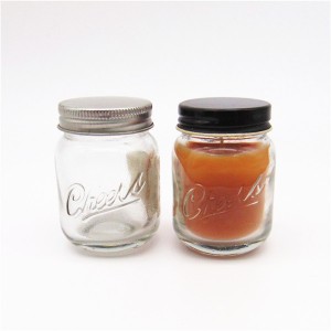1OZ Mini Glass Mason Jar for Candle with Screw Lid – Menbank