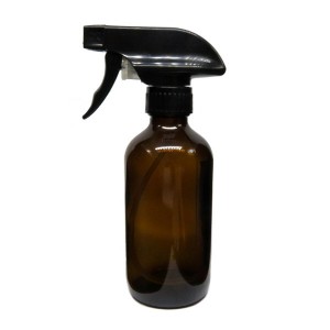MBK Packaging 8OZ Amber Glass Bottle with Stainless Steel Pump