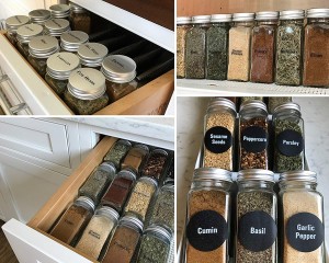 750ml Flint Square Glass Seed Storage Jar with Clip Lid
