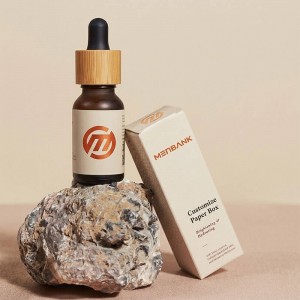 5ml 10ml 15ml 20ml 30ml 50ml 100ml Amber Frosted Glass Dropper Bottles with Bamboo Lid | Essential Oil Bottles for Skincare & Aromatherapy Packaging OEM/ODM