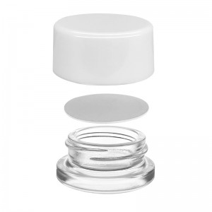 5ml-Round-Clear-Pharmaceutical-Packaging-Eye-Cream-Jar-Glass-Concentrate-Jar