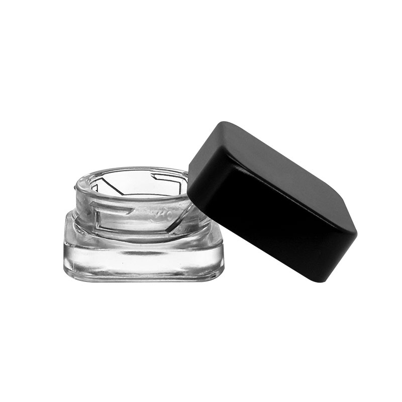 5ml Square Glass Jar with Leak Proof Design for Concentrate Featured Image